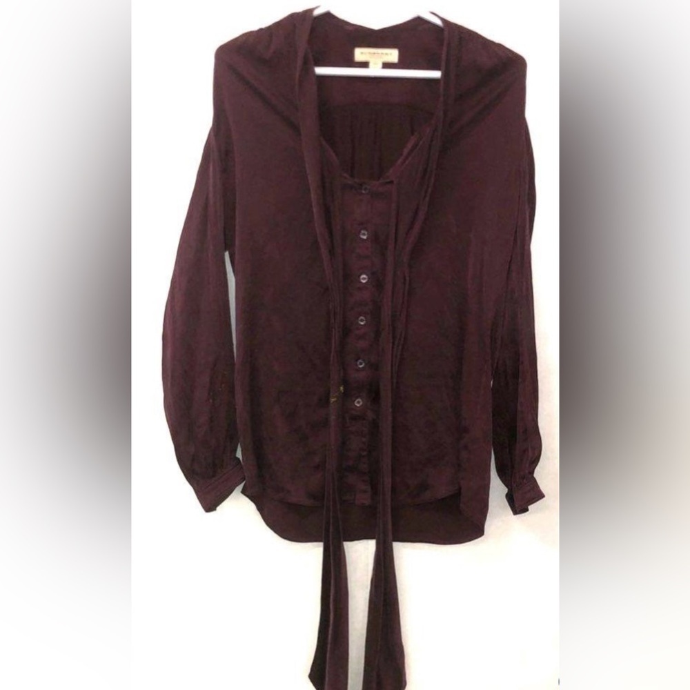 Burberry Purple Blouse